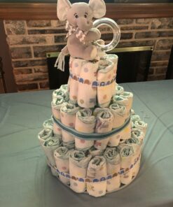 Bearington Baby Lil’ Spout Ring Rattle: 5.5” Plush Gray Elephant Shaker Toy with Soft Plush Fur, Satin Bow, Clear Ring and Moving Beads; Sensory Stimulation for Infants, Makes a Great 5.5 Inch (Pack of 1) 23 71V2sLQaBL