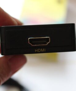 Musou RCA AV Composite to HDMI Video Audio Converter Adapter Mini RCA to HDMI Box Support 1080P for TV/PC/PS2/Blue-Ray DVD,Black AV to HDMI 30 71V3mDc9HeL