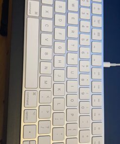 Apple Magic Keyboard - US English, Includes Lighting to USB Cable, Silver 44 71V4dNel3wL