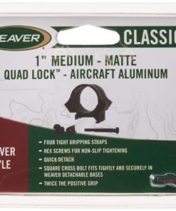 Alternative view of WEAVER Quad Lock 1-Inch Medium Detachable Rings Multicolor