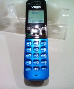 VTech CS6719-15 DECT 6.0 Phone with Caller ID/Call Waiting, 1 Cordless Handset, Blue 1 Handset 41 71V5njmajlL