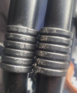 Best Choice Products Set of 2 Adjustable Steel Mesh Zero Gravity Lounge Chair Recliners w/Pillows and Cup Holder Trays, Navy Blue 33 71V6367WpwL