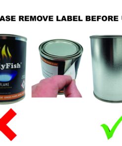 Real JellyFish Flame Premium Gel Fuel 24 Cans Indoor or Outdoor Made in USA 13oz 14 71V6MpCXnIL 2