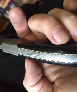 Perkin Knives - Handmade Damascus Hunting Knife 17 71V6wC ucL