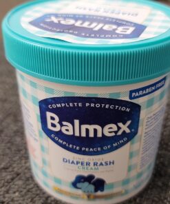 Balmex Complete Protection Daily Baby Diaper Rash Cream, Clinically Proven To Reduce Redness in Just One Use*, with Zinc Oxide + Botanicals, Pediatrician-Recommended & Dermatologist Tested, 16oz 1 Pound (Pack of 1) 32 71V7TBrYUvL
