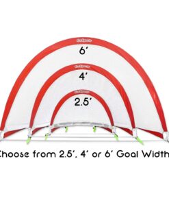 GoSports Portable Soccer Goals 6 ft Round Variable 17 71V7Uyv5 KL