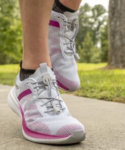 Lock Laces - Elastic No Tie Shoe Laces (Pack of 3) One Size Fits All, for Kids and Adults, Elastic No Tie Shoe Laces Black-white-gray 18 71V7ykf70pL