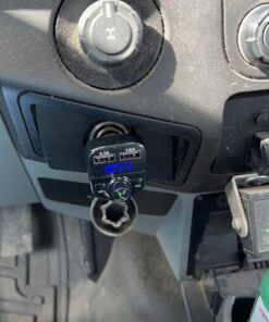 Handsfree Call Car Charger,Wireless Bluetooth FM Transmitter Radio Receiver,Mp3 Audio Music Stereo Adapter,Dual USB Port Charger Compatible for All Smartphones,Samsung Galaxy,LG,HTC,etc. 52 71V8dVVy5oL