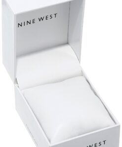 Nine West Women's NW/1678WTWT Matte White Rubberized Bracelet Watch 15 71V8lSLVcL