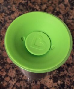 Munchkin® Miracle® 360 Toddler Sippy Cup, Spill Proof, 10 Ounce, Stainless Steel, Green 35 71V92ALh5L