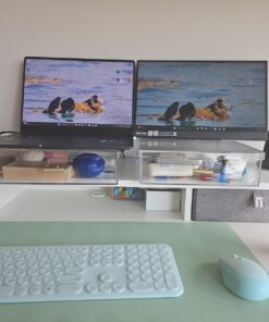 InnoView Portable Monitor for Laptop, 15.6 Inch FHD 1080P IPS Eye Care Screen with Stand 180° Adjustable, Dual Speaker Travel Monitor for Laptop PC MAC Phone PS5/4 Xbox Switch 20 71V9E KvKcL