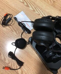 JBL Quantum ONE - Over-Ear Performance Gaming Headset with Active Noise Cancelling (Wired) - Black, Large Headphones 63 71VBkLqReiL