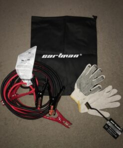 CARTMAN 4 Gauge 20 Feet Jumper Cables Automotive Booster Cables with Carry Bag for Car SUV and Pickup Trucks 20-Feet (4-Gauge) 35 71VBz3b3GDL