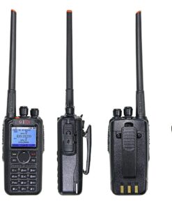BTECH DMR-6X2 (DMR and Analog) 7-Watt Dual Band Two-Way Radio (136-174MHz VHF & 400-480MHz UHF), with GPS and Recording, Includes Full Kit with 2 Batteries, Programming Cable, and More 14 71VCLsM7 zL