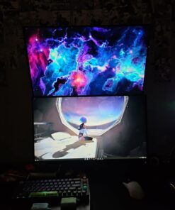 Acer Nitro 27" WQHD 2560 x 1440 PC Gaming IPS Monitor | AMD FreeSync Premium Up to 180Hz Refresh 0.5ms DCI-P3 95% 1 Display Port 1.2 & 2 HDMI 2.0 XV271U M3bmiiprx,Black 27-inch 180Hz 47 71VD1OzyPsL