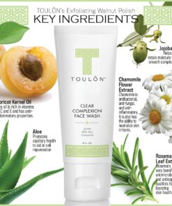 TOULON Aloe Vera Face Wash - Anti Aging Face Cleanser for Oily Skin & Acne-Free Clear Complexion. Antioxidant Facial Cleanser For Women and Men 11 71VEfKYlwcL