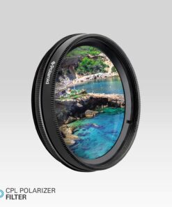 Alternative view of Polaroid Optics 95mm Multi-Coated Circular Polarizer Filter [CPL] For ‘On Location’ Color Saturation, Contrast & Reflection Control– Compatible w/ All Popular Camera Lens Models