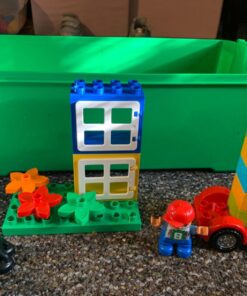 LEGO DUPLO All-in-One-Box-of-Fun Building Kit 10572 Open Ended Toy for Imaginative Play with Large Bricks Made for Toddlers and preschoolers (65 Pieces) Standard 30 71VHB BtYOL