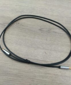 Amazon Basics 3.5mm Aux Audio Cable for Stereo Speaker or Subwoofer with Gold-Plated Plugs, 4 Foot, Black 1 Pack 4 ft (1.2 m) 27 71VHBgVesuL