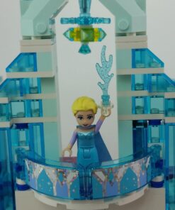 LEGO Disney Frozen Elsa's Magical Ice Palace 43172 Toy Castle Building Kit with Mini Dolls, Castle Playset with Popular Frozen Characters Including Elsa, Olaf, Anna and More (701 Pieces) Standard Packaging 52 71VIIQVgENL