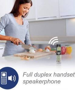 VTech CS6719-2 2-Handset Expandable Cordless Phone with Caller ID/Call Waiting, Handset Intercom & Backlit Display/Keypad, Silver 2 Handsets 26 71VJVA bEhL