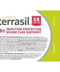 Terrasil Wound Care - 3X Faster Healing, Infection Protection Ointment for bed sores, pressure sores, diabetic wounds, ulcers, cuts, scrapes, and burns (14 gram tube) 31 71VKsDoVBL