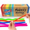 The Original Monkey Noodle Fidget Toy - 5 Pack - Stretchy Sensory Toys for Kids and Toddlers with Unique Needs - Fosters Creativity, Focus, and Fun - Great for Classrooms, Home, and Playtime (Ages 3+) 16 71VLTy0azFL