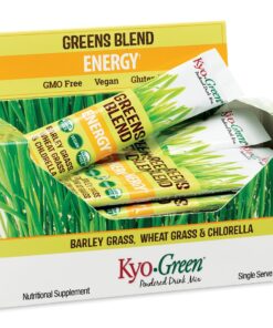 Kyo-Green Powdered Drink Mix Greens Blend Single Serve Packets, 0.88 Oz, 20 Count 0.088 Ounce (Pack of 20) 17 71VLdsdhFbL