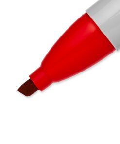 SHARPIE Permanent Markers, Chisel Tip, Red, 12 Count 10 71VMOm5NY7L