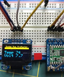 UCTRONICS 0.96 Inch OLED Module 12864 128x64 Yellow Blue SSD1306 Driver I2C Serial Self-Luminous Display Board for Arduino Raspberry Pi Pico 23 71VMzJ4453L
