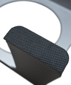 PetFusion Elevated Dog Bowls in Premium Anodized Aluminum Stand (Tall 8"). 2 US FOOD GRADE Stainless Steel 56oz bowls, Metallic Gray Tall - 8" 21 71VNAf0tAuL