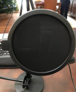 Earamble Studio Microphone Pop Filter Round Shape Mic Wind Mask Shield Screen 51 71VNWvfFfvL