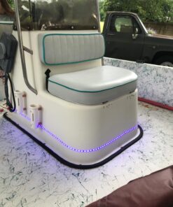 IP65, 12V Waterproof Flexible LED Strip Light(Power Cord not Included), 16.4ft/5m Cuttable LED Light Strips, 300 Units 3528 LEDs Lighting String, LED Tape(Blue) Power Adapter not Included 1*16.4ft 3528 Blue 38 71VNcgAQf4L