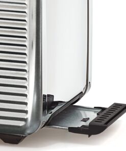 BELLA (14387) Linea Collection 2-Slice Toaster with Extra Wide Slot & Custom Settings, Polished Stainless Steel Chrome 16 71VONdxbO2L 1