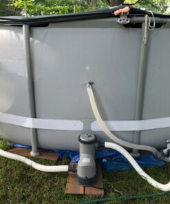 Intex Above Ground Plunger Valves with Gaskets & Nuts Replacement Part (2 Pack) 30 71VOWQ I4QL