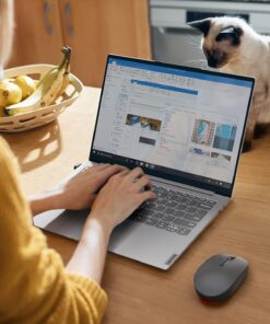 Lenovo Go Multi-Device Wireless Mouse, 2.4GHz Nano USB-C Receiver, Bluetooth, Adjustable DPI, USB-C Rechargeable Battery, Qi Wireless Charging, Ambidextrous, GY51C21211, Grey 11 71VPkSOpnUL