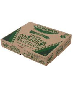 Crayola Ultra Clean Washable Markers Classpack (200 Count), Bulk Markers for Classrooms, School Supplies for Kids, 10 Colors 14 71VPpjskQL