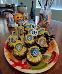 Harry Potter - Hogwarts Houses Cupcake Rings - 24 pc by DecoPac 17 71VQ9hHbL