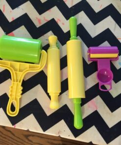 Carykon Dough Extruders Set Assorted Designs, Set of 10, 5 Patterns - Random Colors 43 71VQNVBm9CL