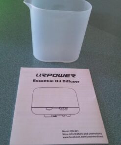 URPOWER 500ml Aromatherapy Essential Oil Diffuser Humidifier Room Decor Lighting with 4 Timer Settings, 7 LED Color Changing Lamp and Waterless Auto Shut-Off A-yellow 32 71VRAz0yeJL