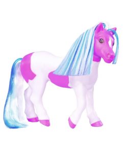 Alternative view of Breyer Color Changing Bath Toy | Ella the Horse | Purple / White with Surprise Pink Color | 7" x 7.5" |Ages 2+ | Model #7107 Ella Horse