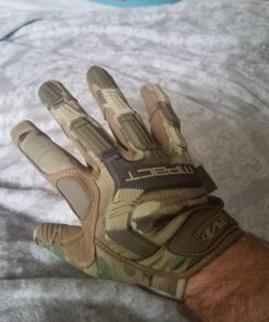 Mechanix Wear: M-Pact Tactical Gloves with Secure Fit, Touchscreen Capable Safety Gloves for Men, Work Gloves with Impact Protection and Vibration Absorption (Camouflage - MultiCam, Large) Camouflage - Multicam 47 71VS0RMkKfL