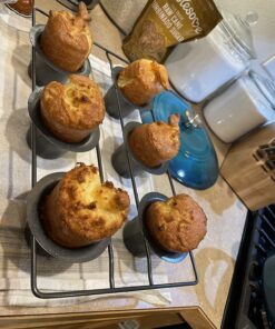 Epica Bellemain Popover Pan for Baking Nonstick Premium Materials, Great for Yorkshire Puddings, Frittatas, Muffins, Quiches, Pudding Cakes, and More 31 71VS1 mojHL