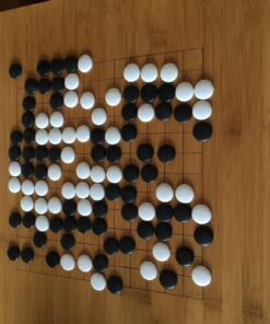 Brybelly Go Set All Natural Bamboo Wood Go Board | Bowls and 361 Bakelite Stones | 2-Player - Classic Chinese Strategy Board Game | Measures 19 x 19in Top Side or 13 x 13in Under Side Beginner's Board 1 66 71VT5ZH4WnL 1