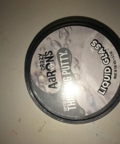 Crazy Aaron's Liquid Glass Thinking Putty 4 Inch Tin (3.2 oz) - See-Through Putty, Soft Texture - Never Dries Out 49 71VTOKYDC1L