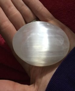 Crystal Selenite Palm Stone Spiritual Healing Massage Palmstones with Certificate of Authenticity Beverly Oaks Exclusive (1 Count (Pack of 1)) 22 71VTPqlUZPL