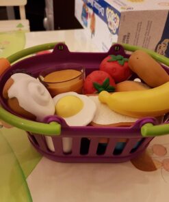 Learning Resources New Sprouts Breakfast Foods Basket - 16 Pieces, Ages 18+ months Pretend Play Food for Toddlers, Toddler Kitchen Toys, Preschool Learning Toys 30 71VTkHhFKL