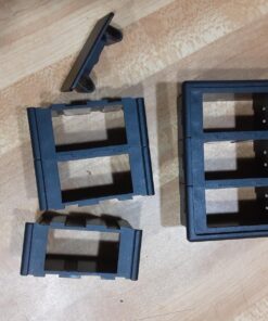 AutoEC Rocker Switch Panel Switch Holder Housing Kit - Black Plastic Pack of 6 31 71VTr6vhFOL