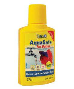 Tetra BettaSafe, aquarium Water Conditioner For Bettas, 1.69-Ounce, 50-Ml, Golds & Yellows, Model:16837 20 71VTyvpoVuL