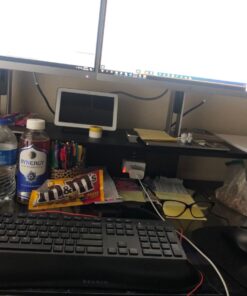 Belkin WaveRest Keyboard Wrist Support - Gel Wrist Pad - Desk Pad - Keyboard Wrist Rest - Wrist Pad For Keyboard - Keyboard Pad With Wrist Support - Ergonomic Computer Pad - Black Black (for Keyboard) Mouse Pad 23 71VU3Y05SL